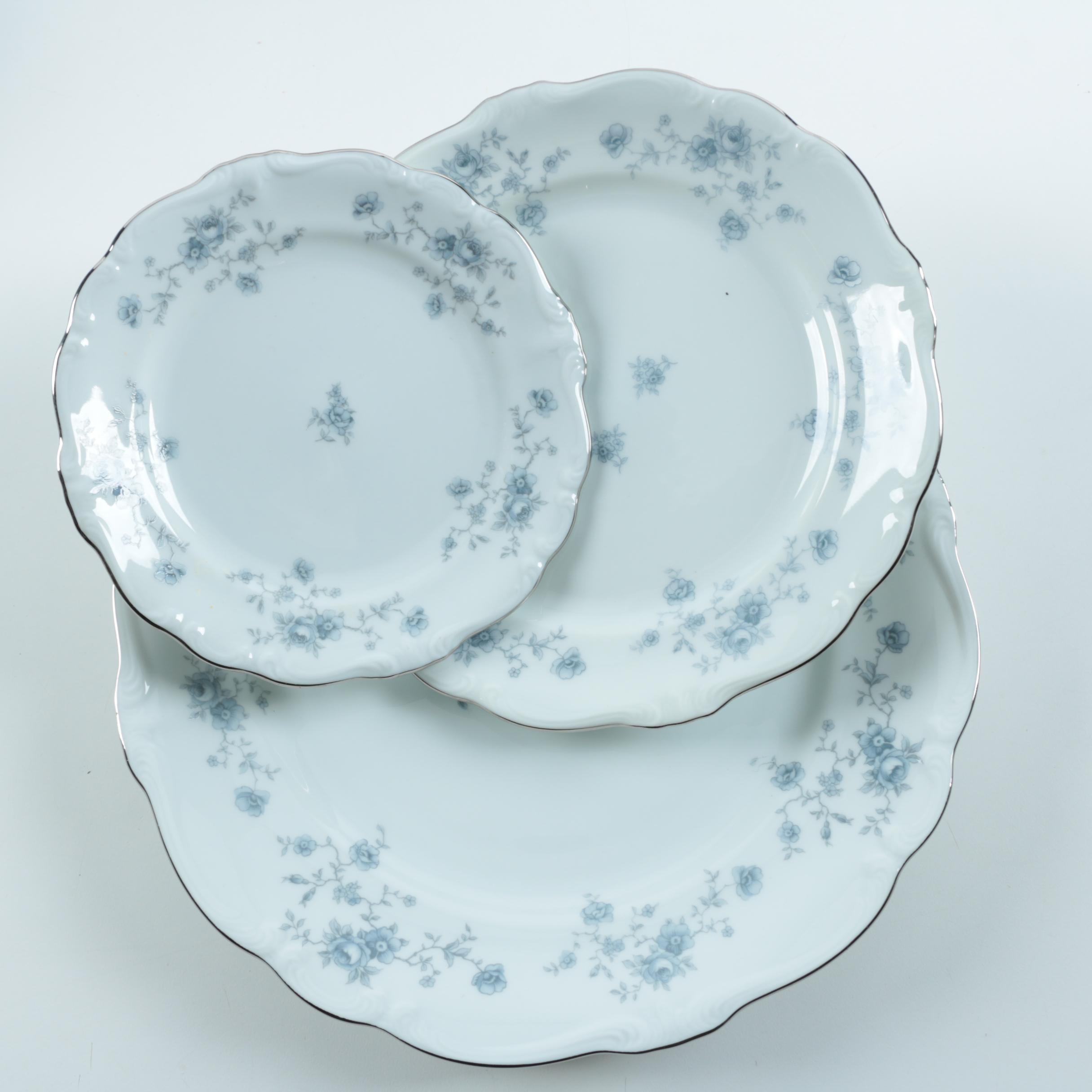 Johann Haviland "Blue Garland" Bavarian Porcelain Dinnerware
