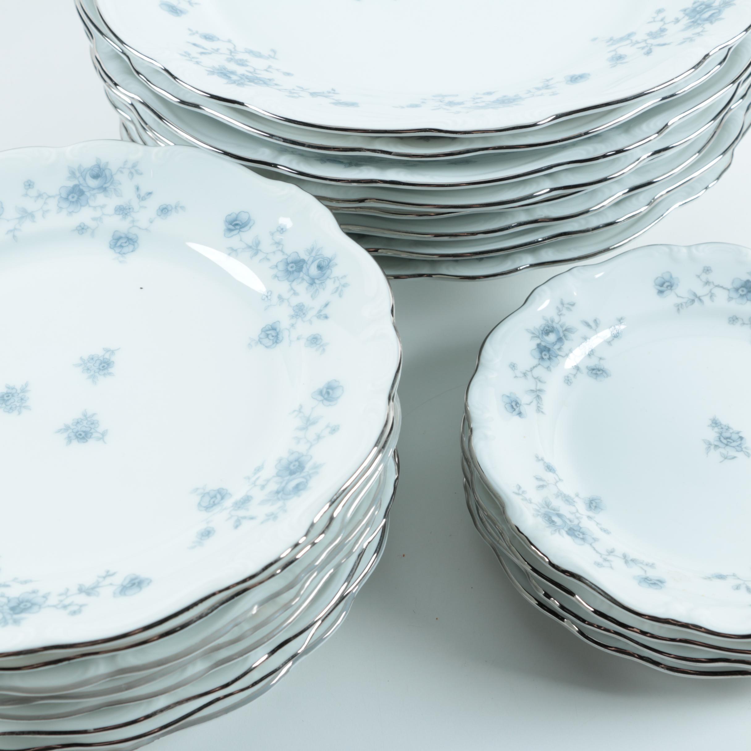 Johann Haviland "Blue Garland" Bavarian Porcelain Dinnerware
