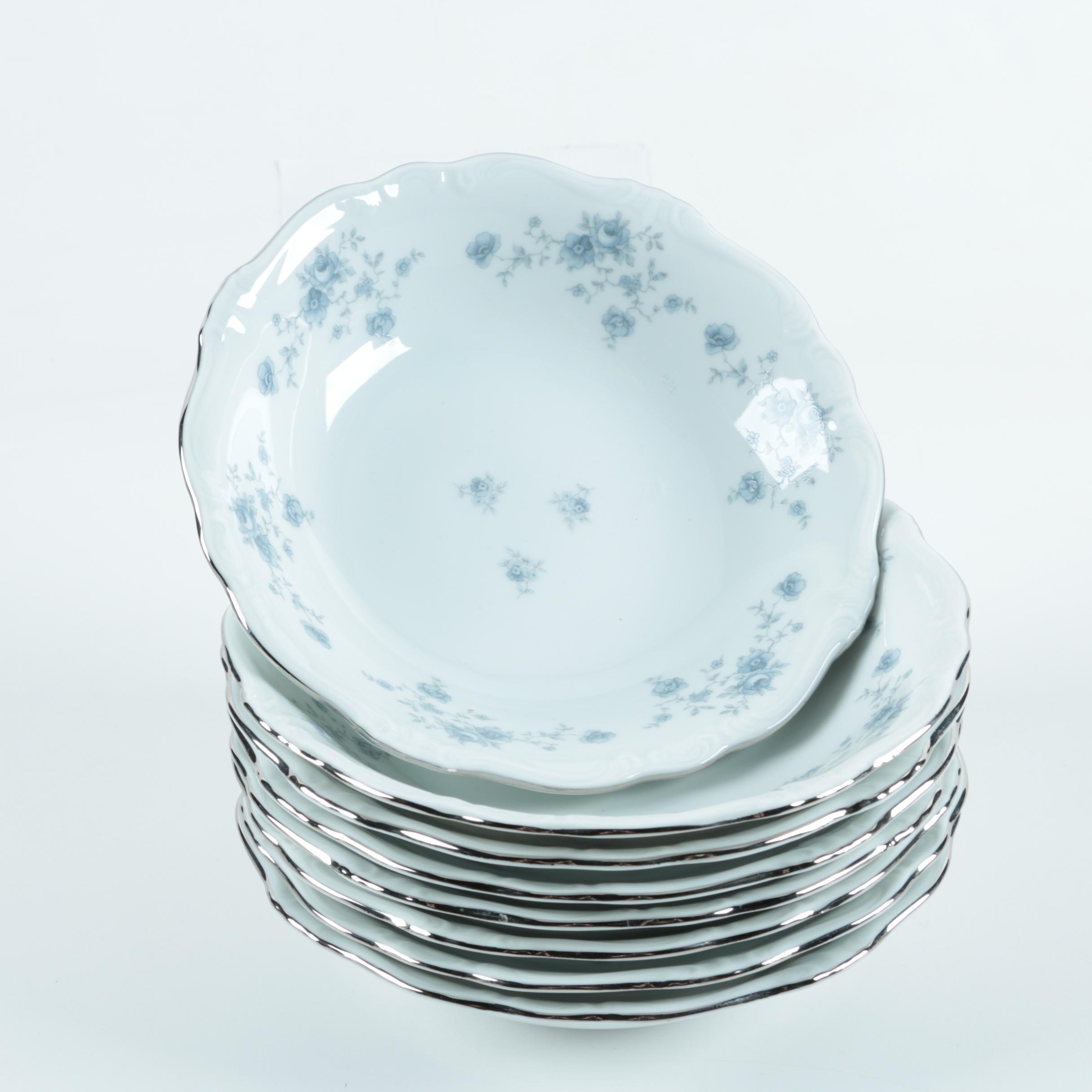 Johann Haviland "Blue Garland" Bavarian Porcelain Dinnerware