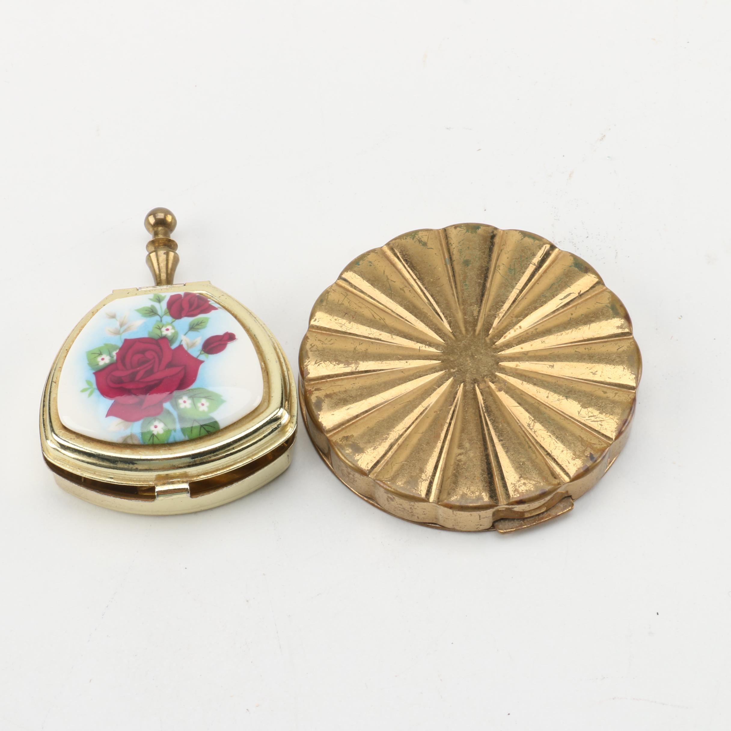 Vintage compacts Including Majestic