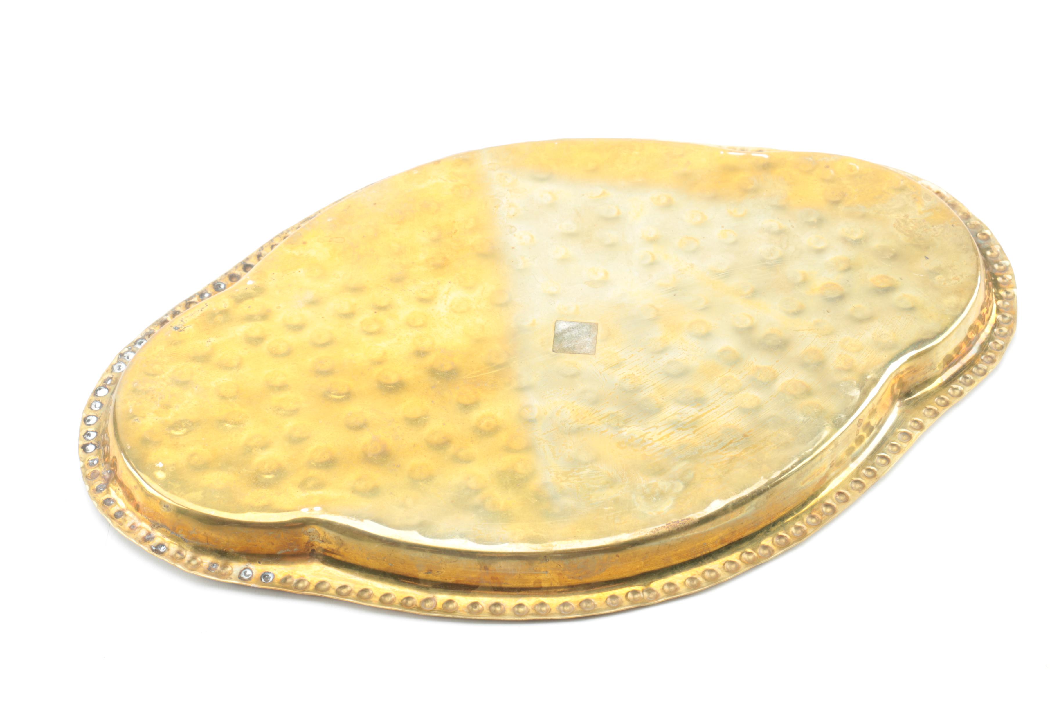 Vintage Brass Serveware