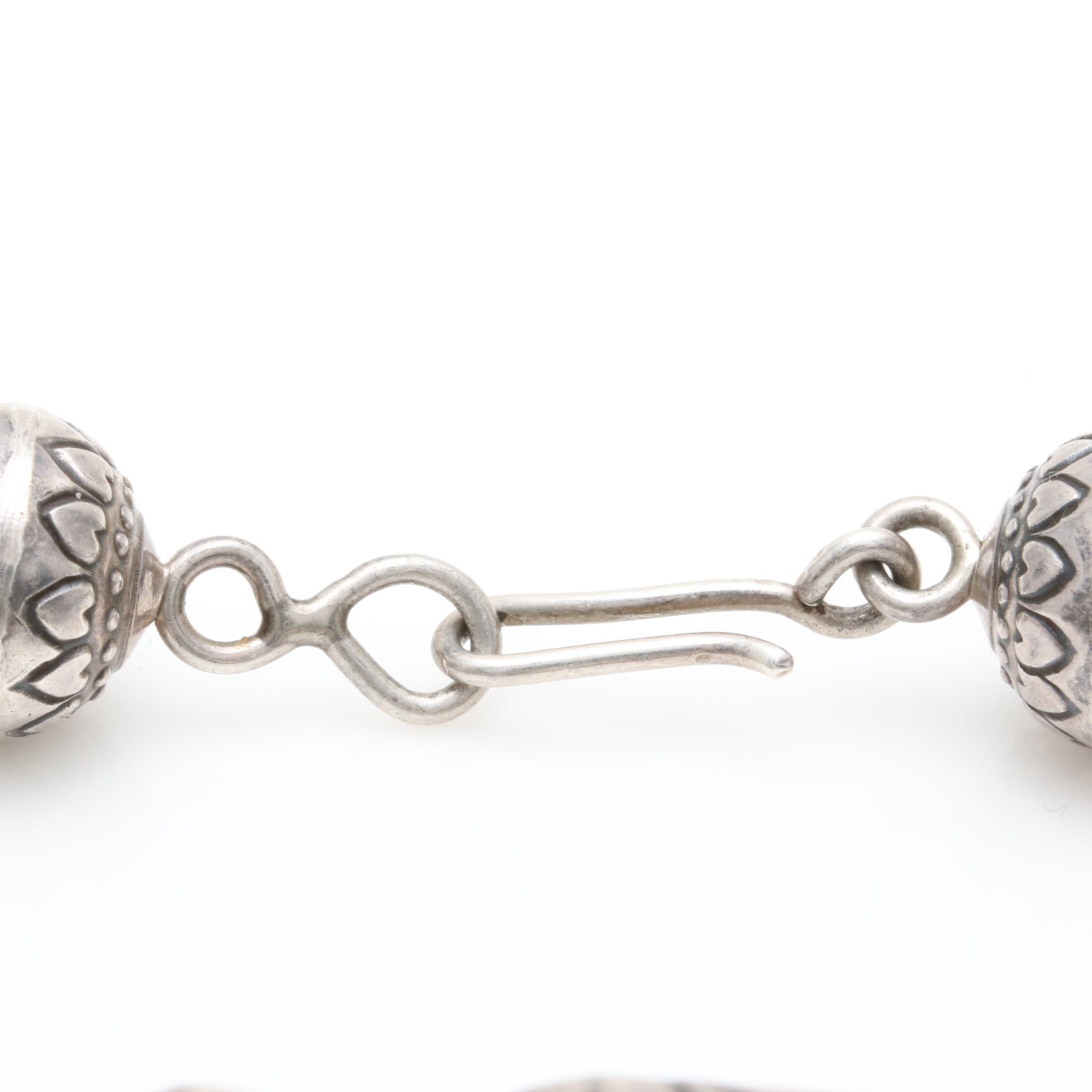 Sarah Duboise Navajo Diné Sterling Silver Necklace