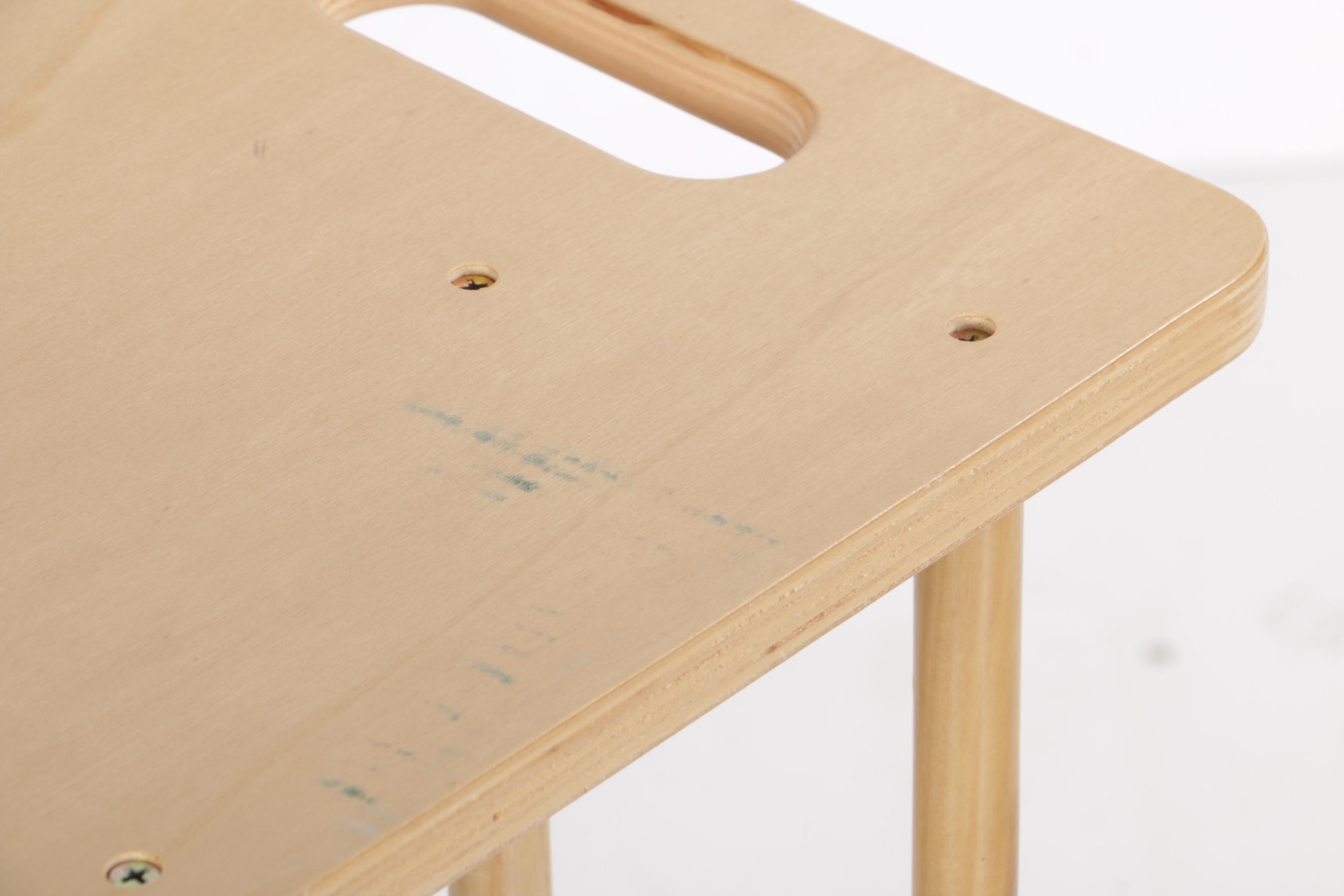 Children's Wooden Storage Rack With Plastic Bins by Battat