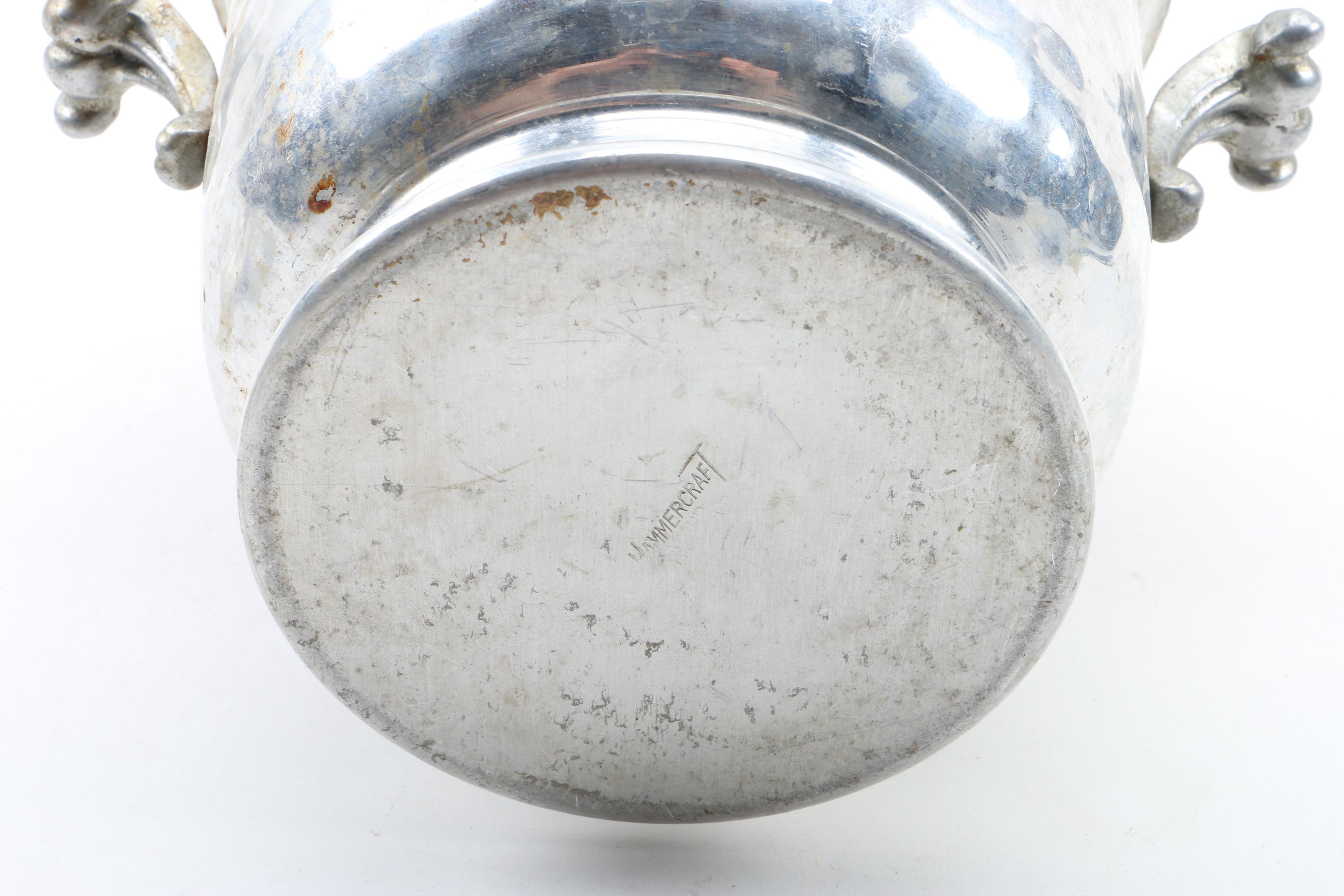 Hammercraft Hand Hammered Aluminum Ice Bucket