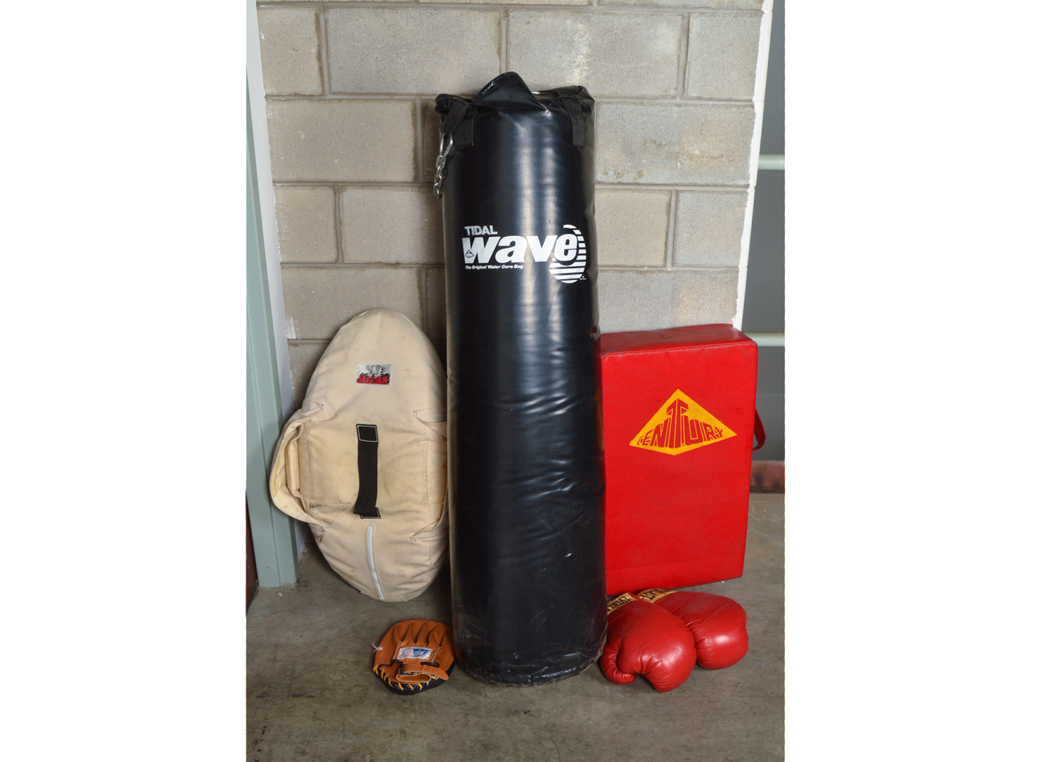 Tidal Wave Water Core Punching Bag with Accessories EBTH