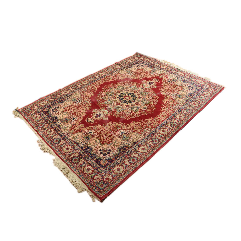 Machine Made Belgian Wool Area Rug