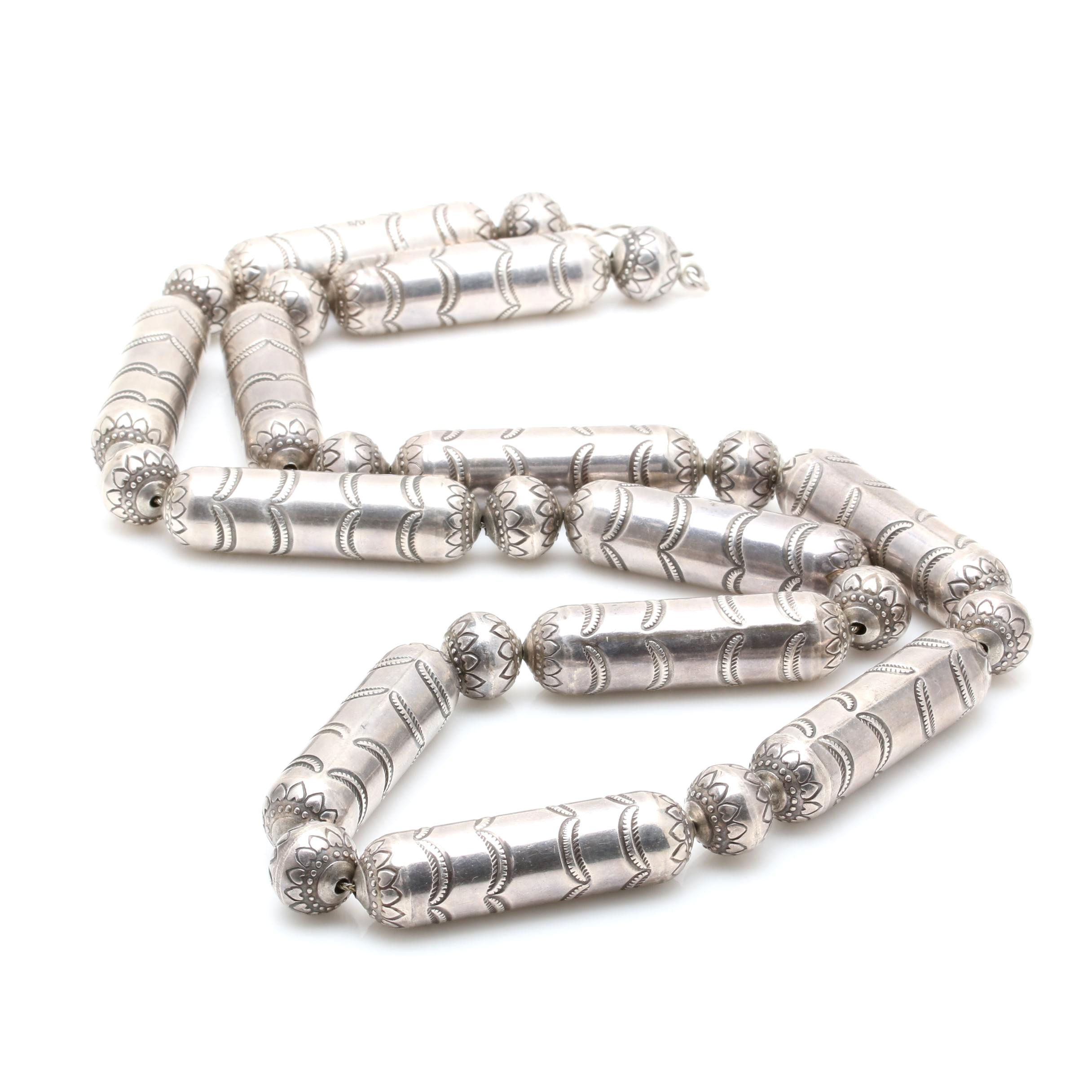 Sarah Duboise Navajo Diné Sterling Silver Necklace