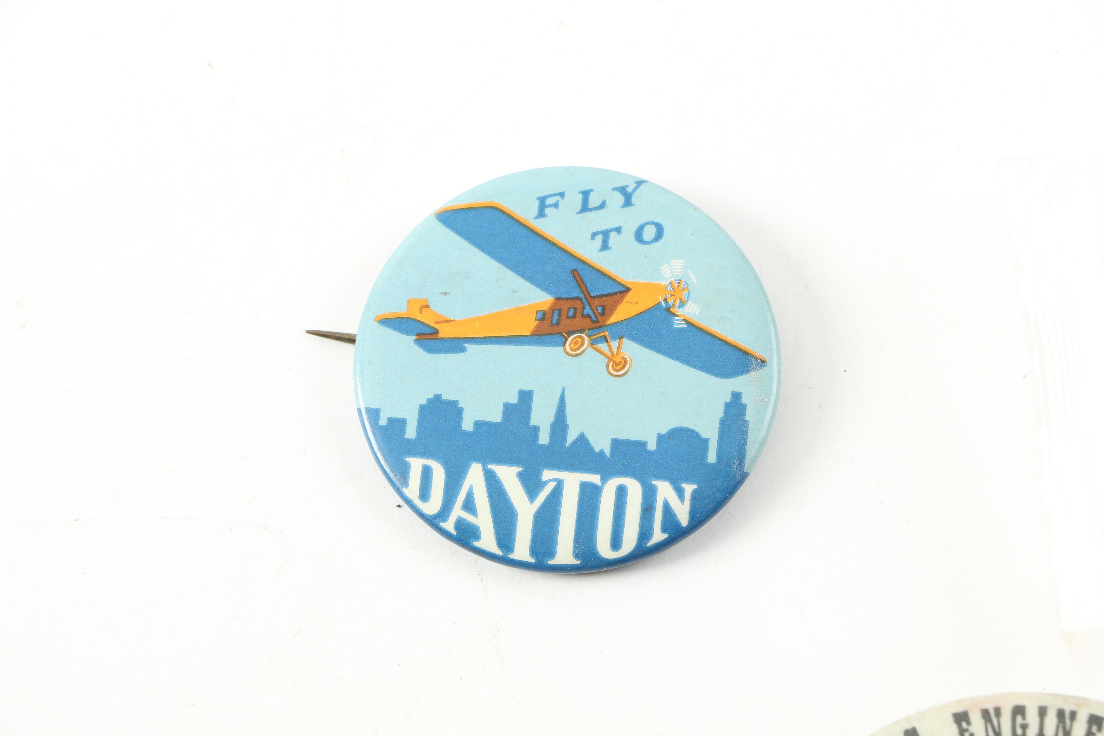 Vintage Thresherman's Reunion, Auto and Gas Engine Shows, and More Pinbacks