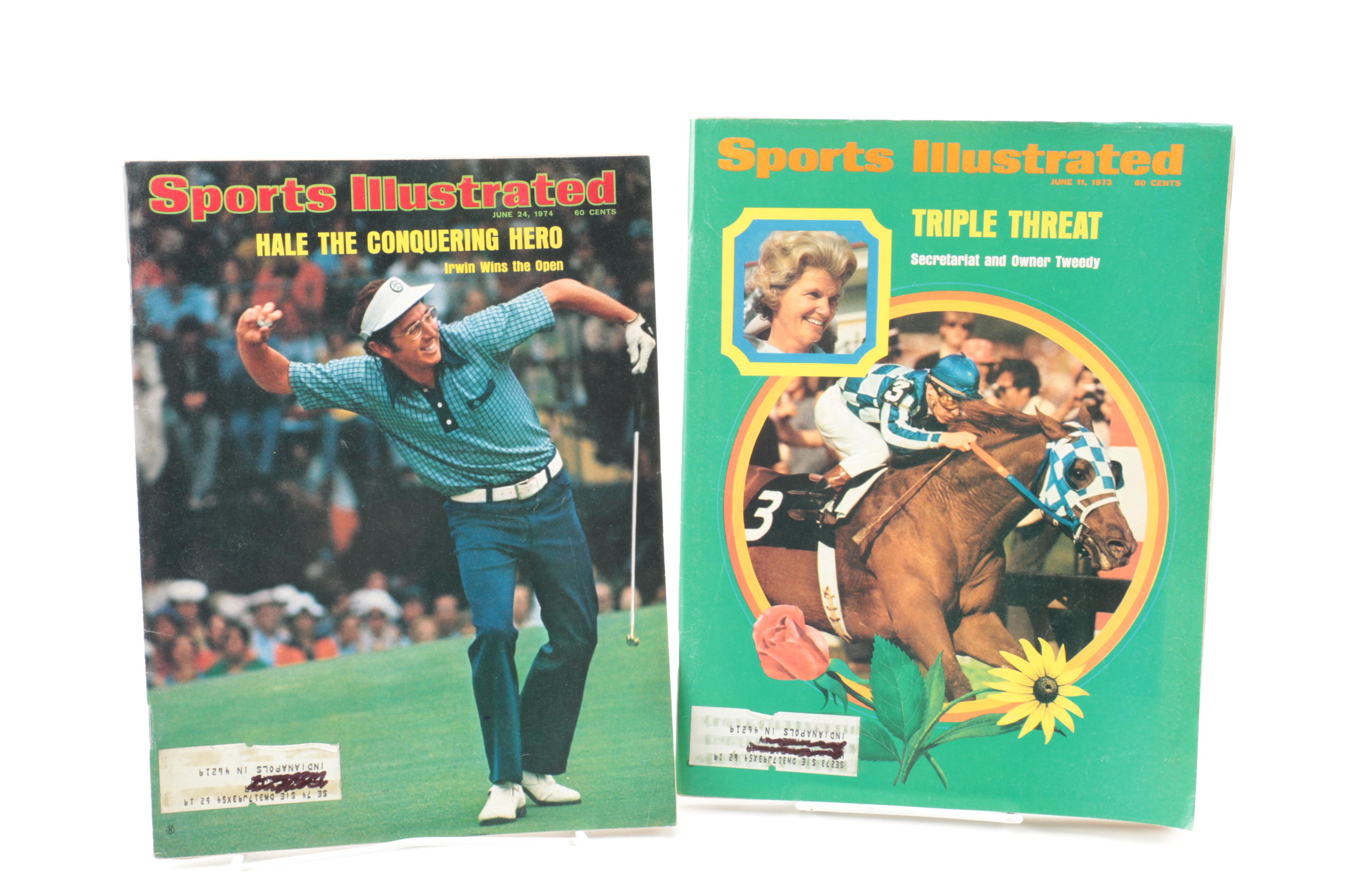1970s and 1980s "Sports Illustrated" Magazines