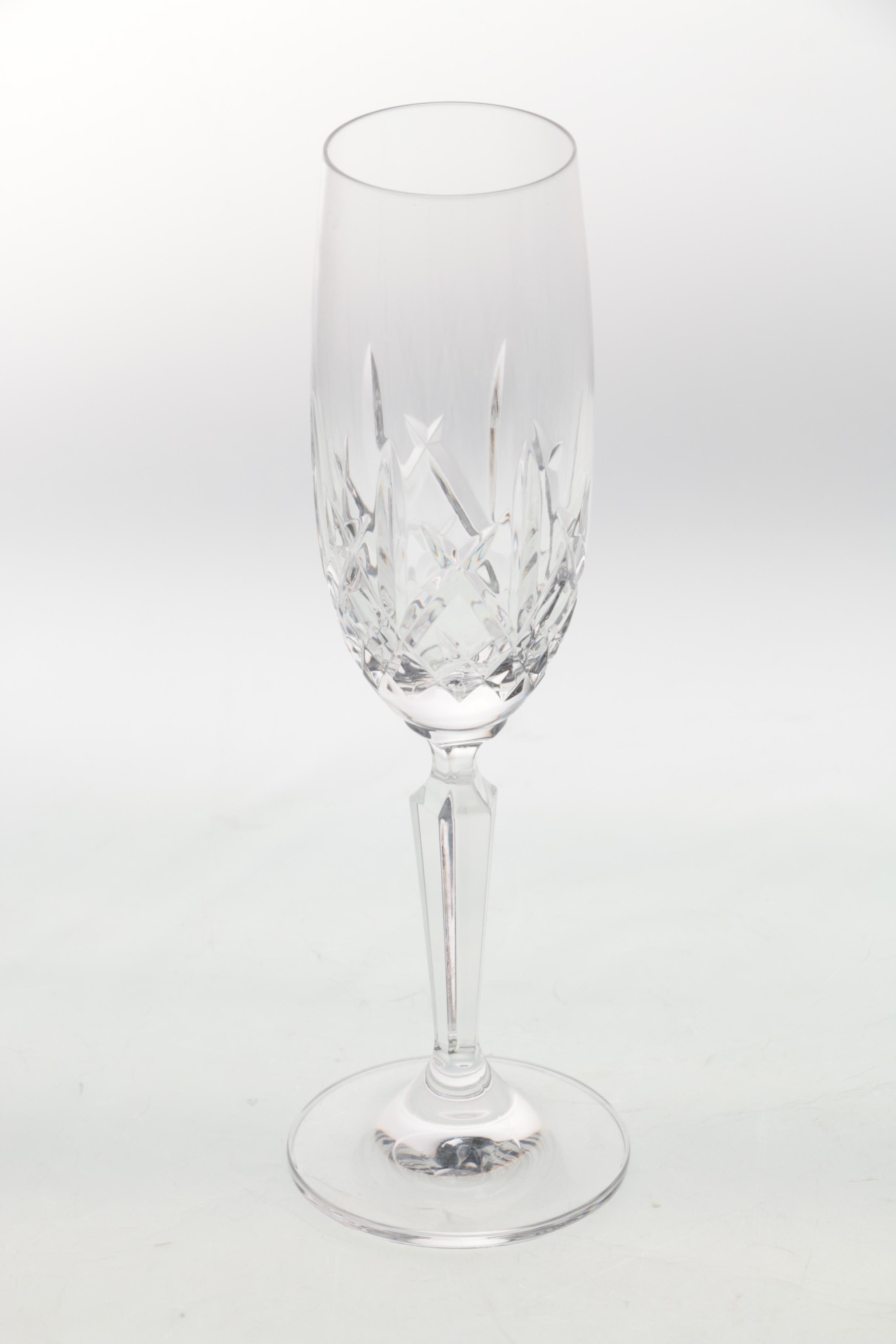 Waterford Crystal "Mourne" Champagne Flutes