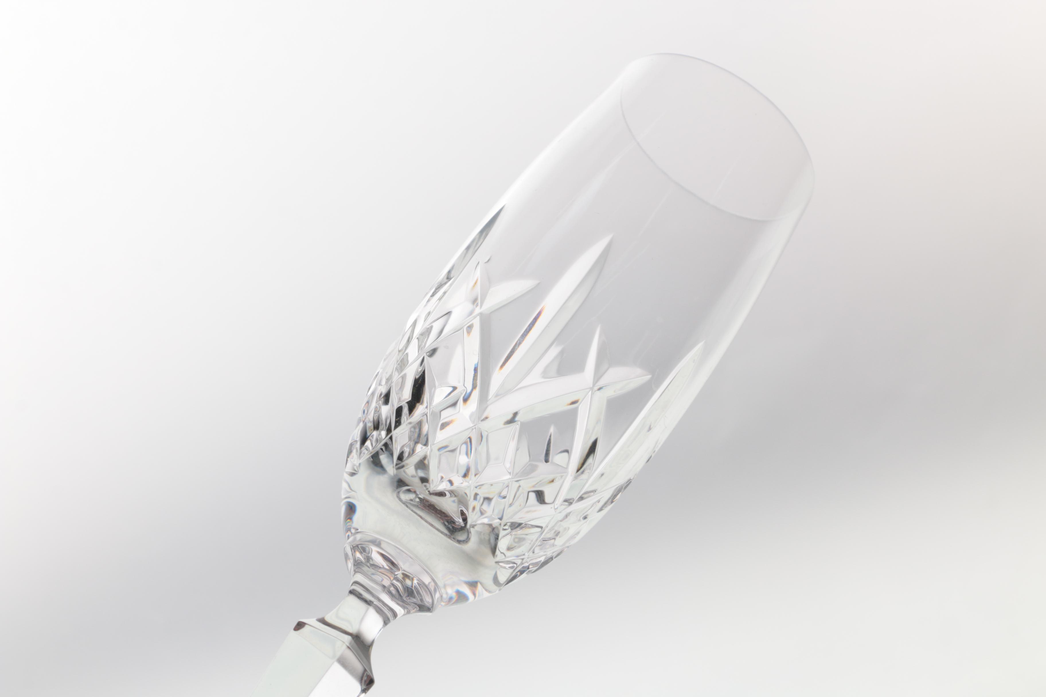 Waterford Crystal "Mourne" Champagne Flutes