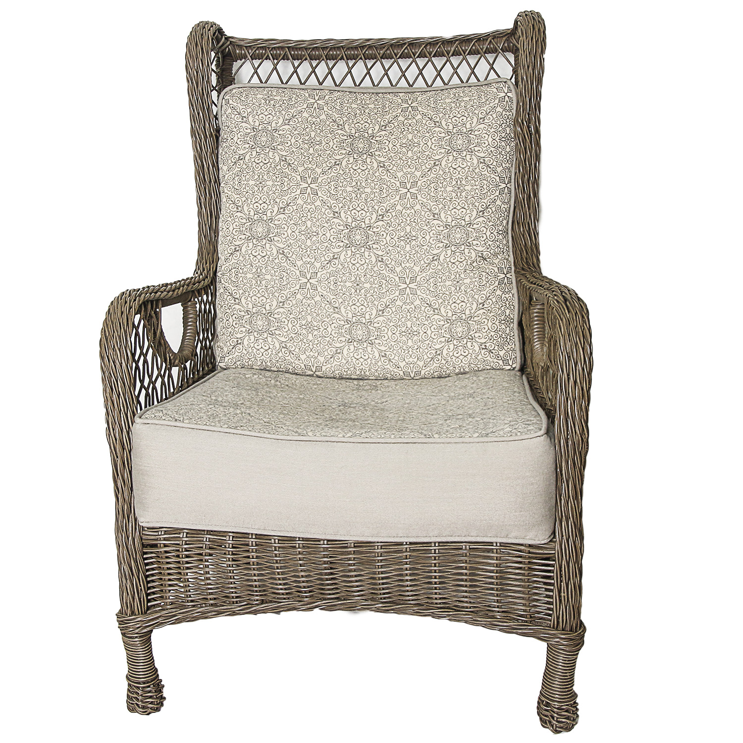 Veranda Classics Wicker Patio Armchair