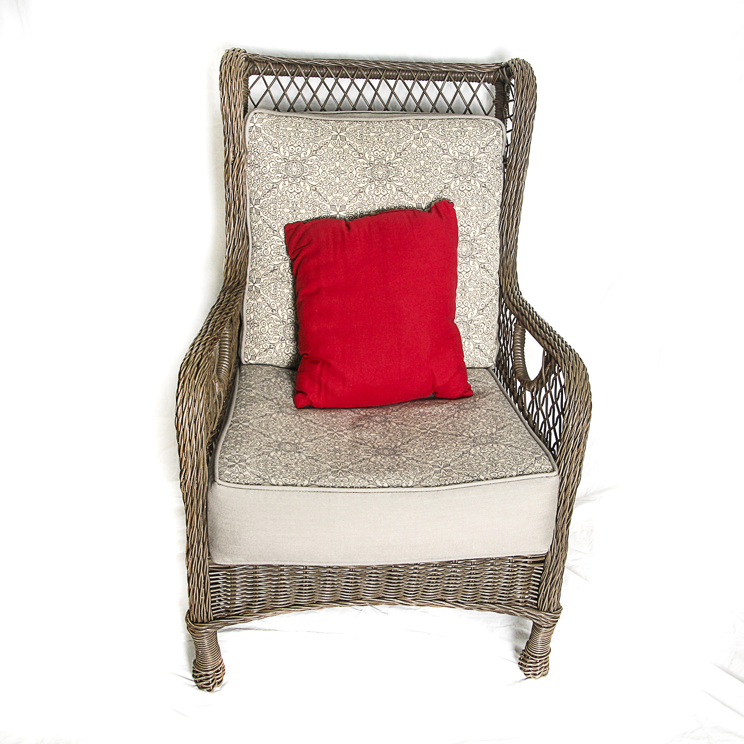 Veranda Classics Wicker Patio Armchair