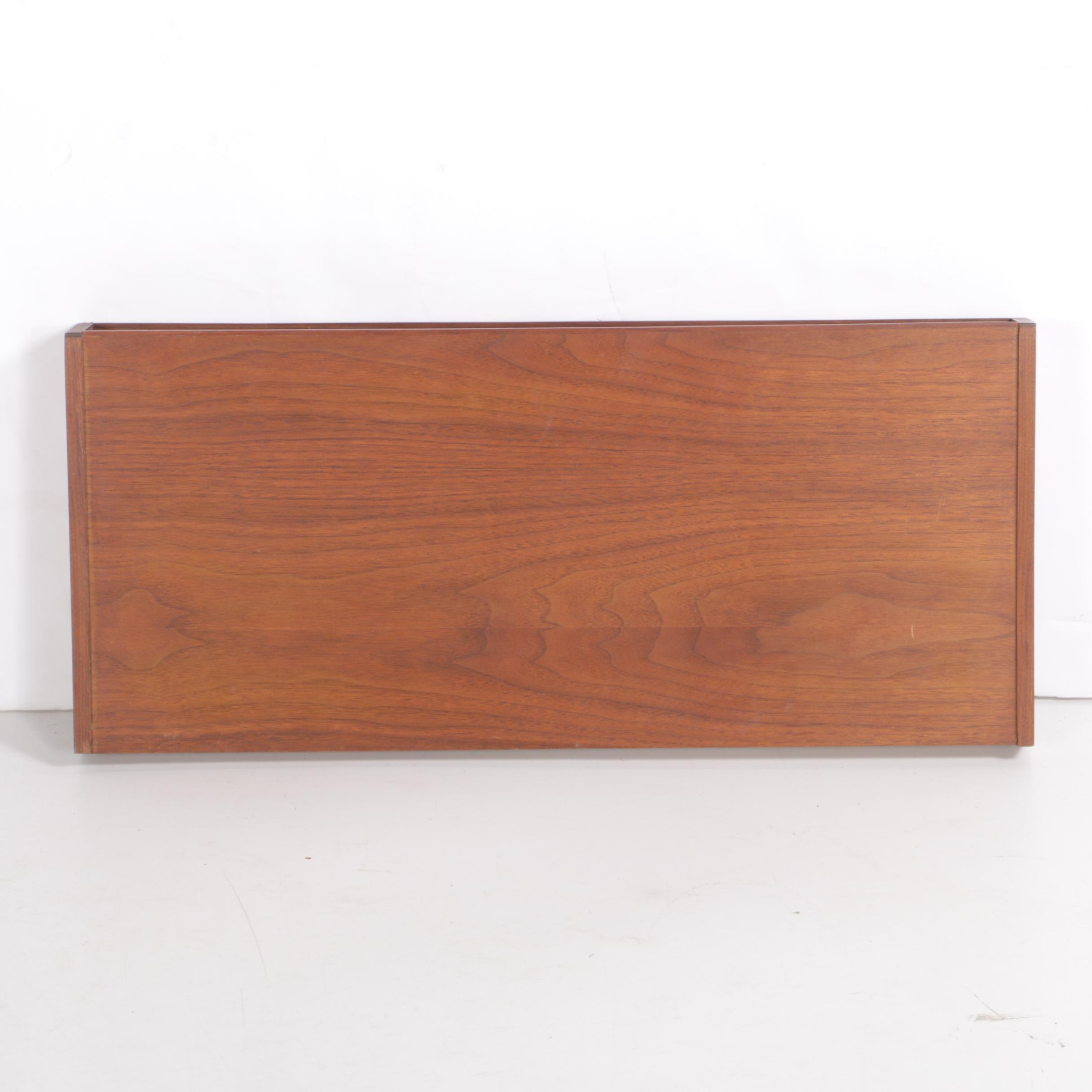 Danish Modern Walnut Magazine Holder