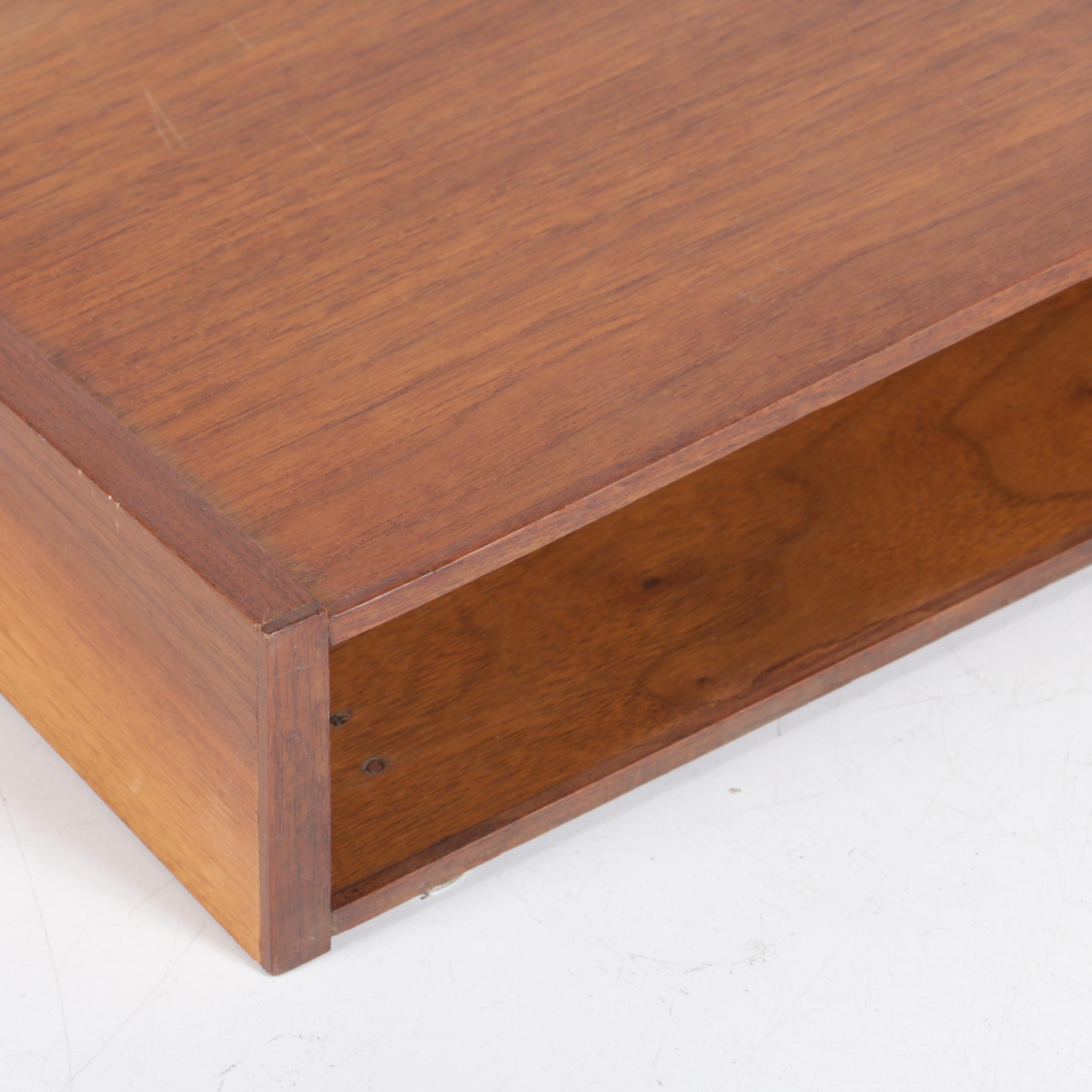 Danish Modern Walnut Magazine Holder