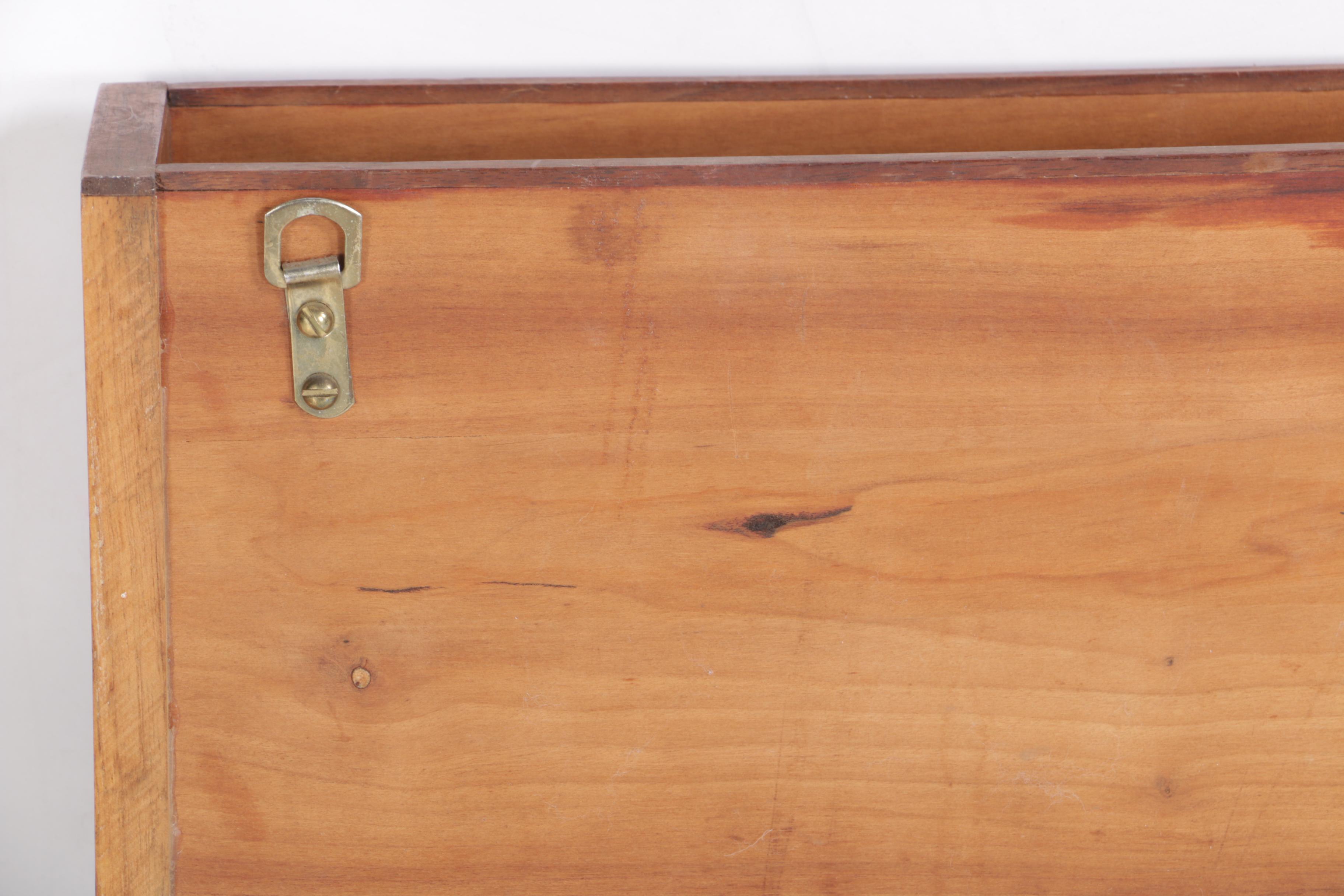 Danish Modern Walnut Magazine Holder