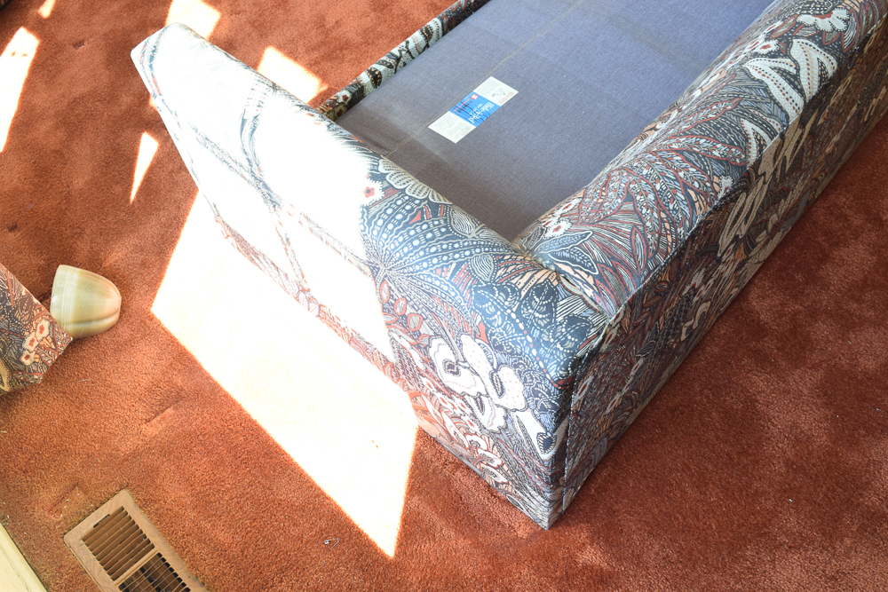 Floral Upholstered Sleeper Sofa by Simmons