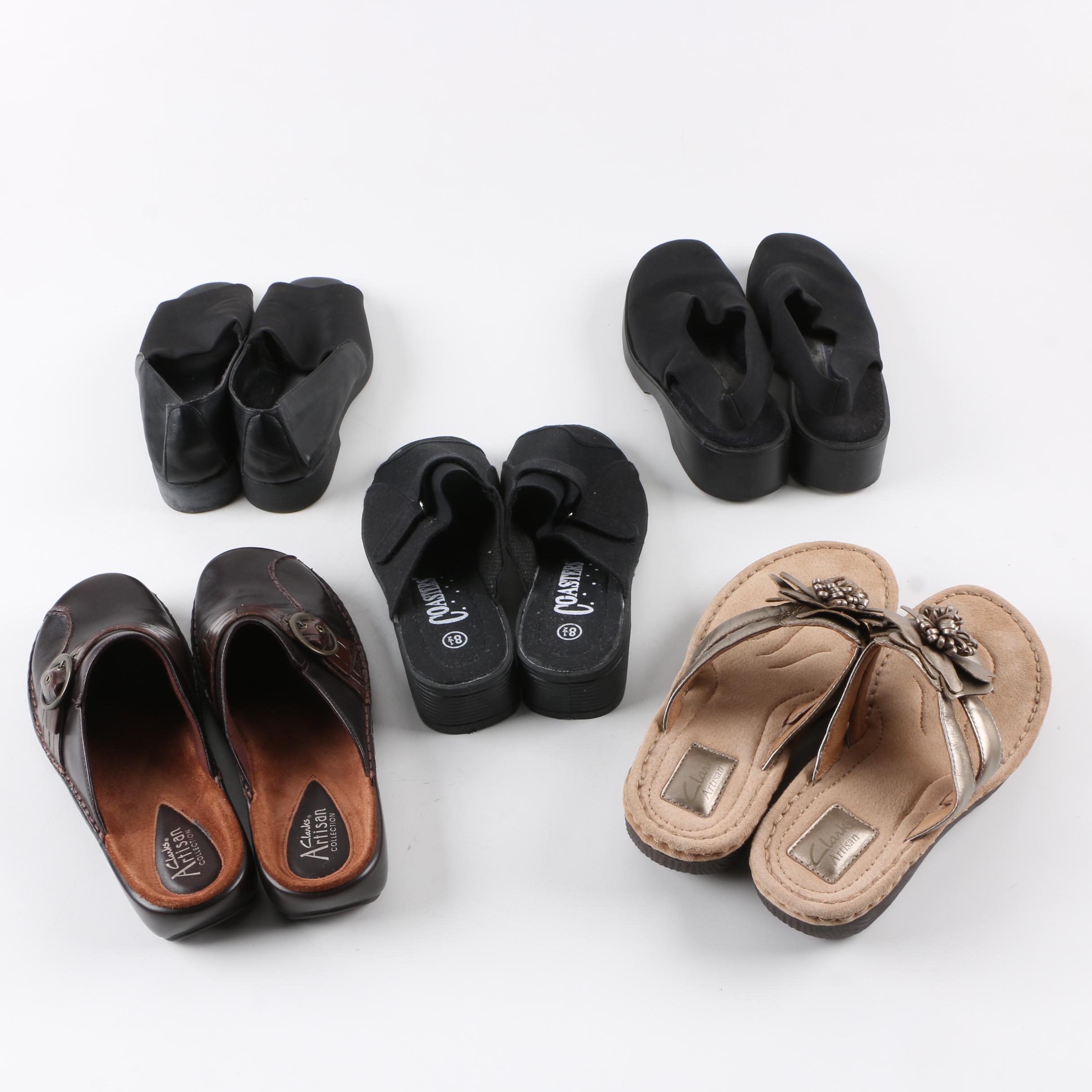 Women's Shoes Including Clark's