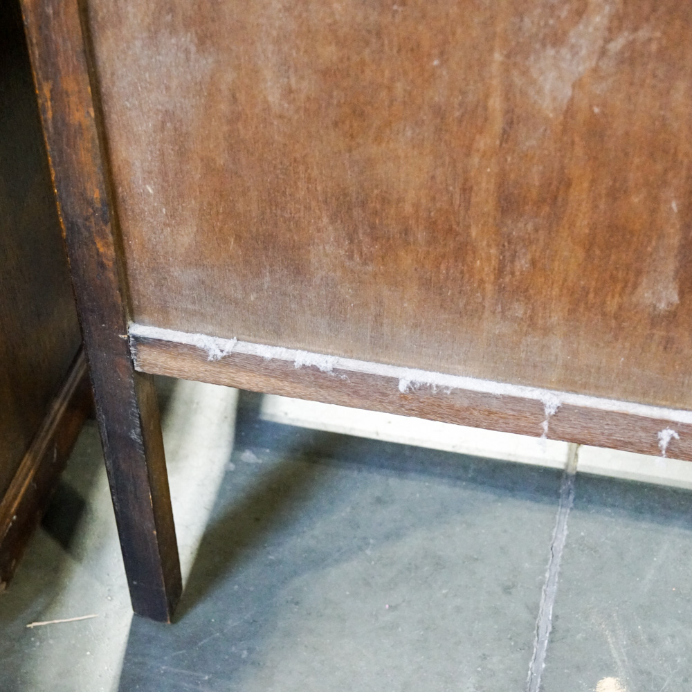 Vintage Oak Dresser with Mirror