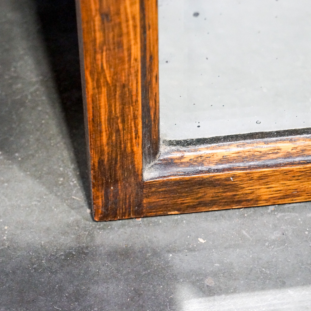 Vintage Oak Dresser with Mirror