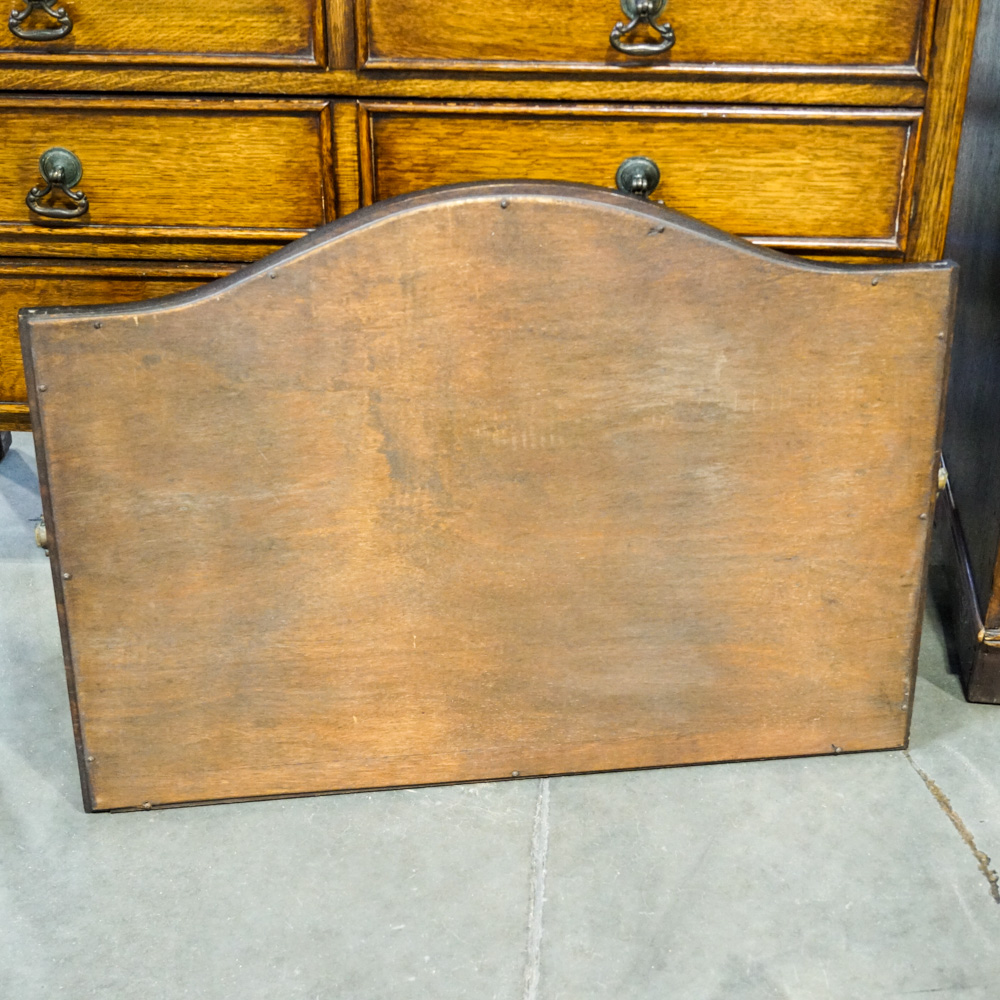 Vintage Oak Dresser with Mirror