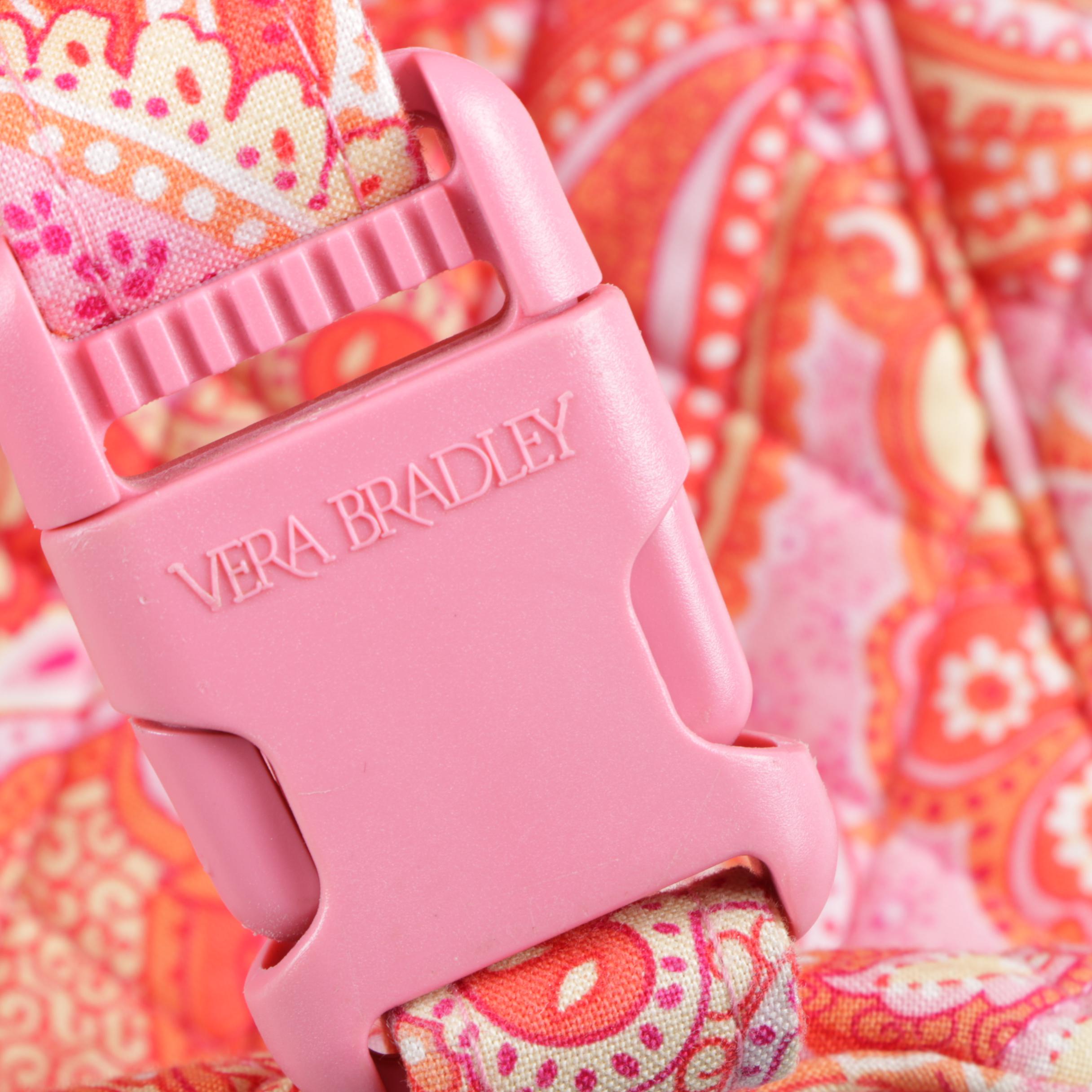 Vera Bradley "Raspberry Fizz" Messenger Bag