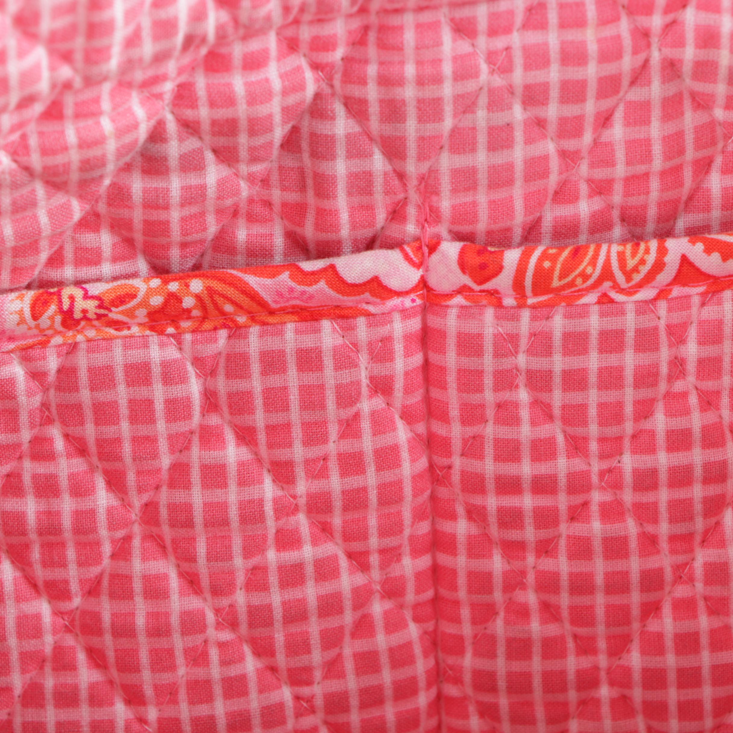 Vera Bradley "Raspberry Fizz" Messenger Bag