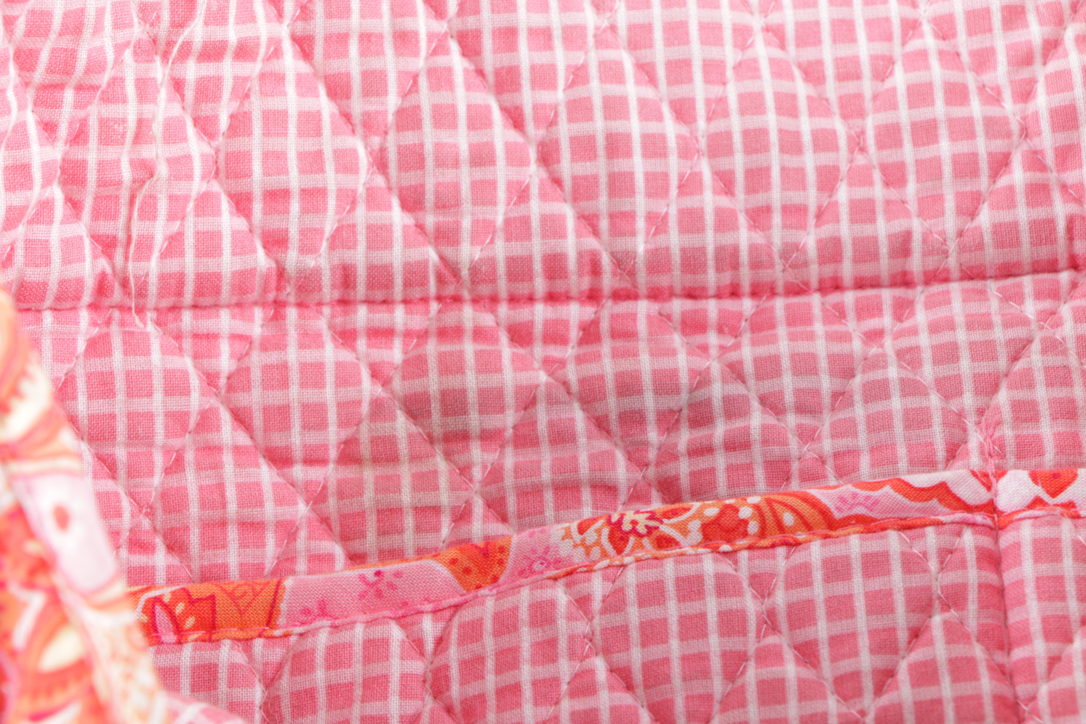 Vera Bradley "Raspberry Fizz" Messenger Bag