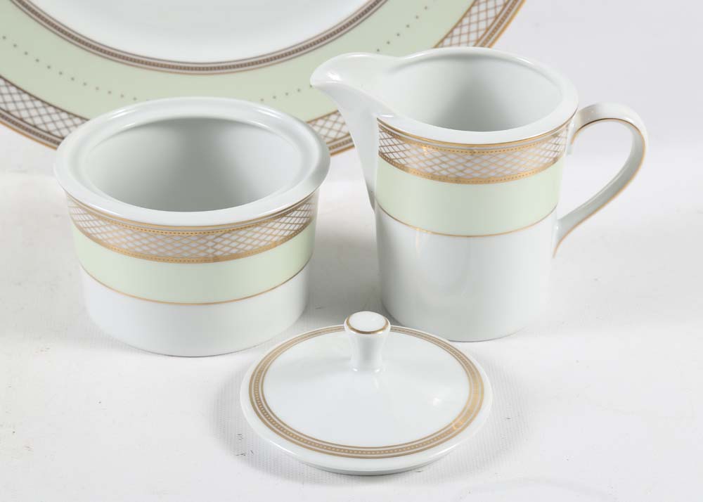 Ralph Lauren "Silk Ribbon Celadon" Tableware