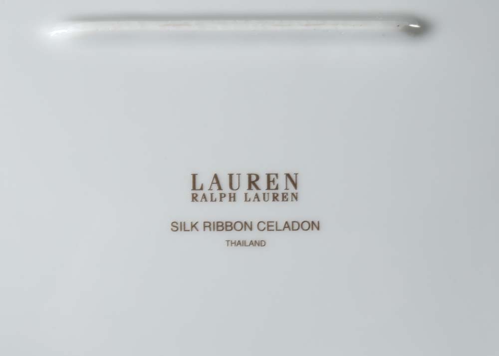 Ralph Lauren "Silk Ribbon Celadon" Tableware