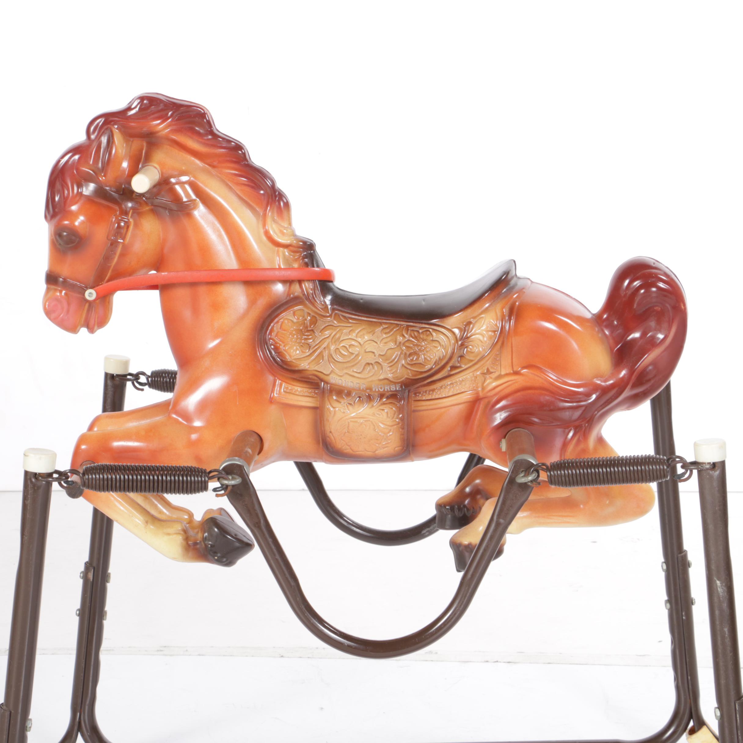 Vintage Wonder Horse Spring Suspension Rocking Horse