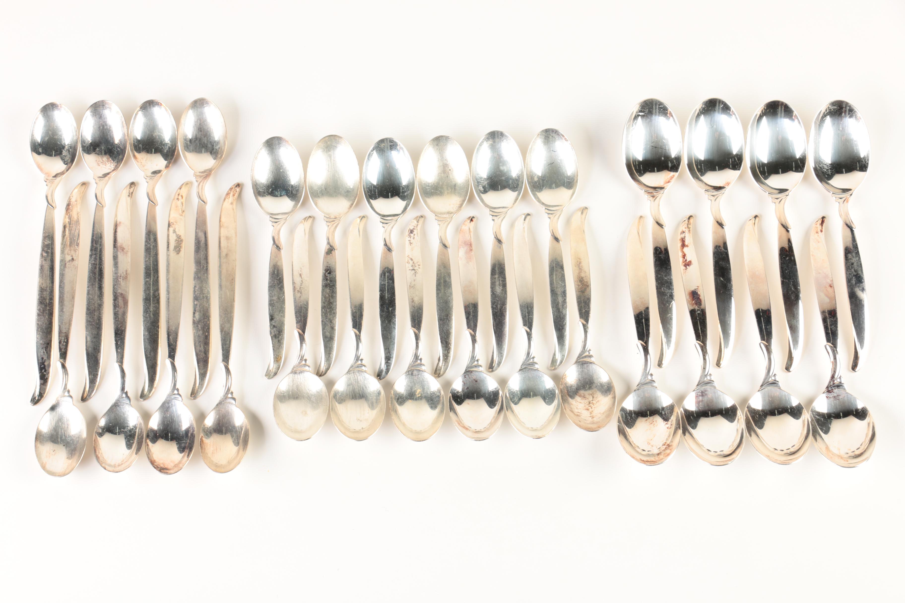 1847 Rogers Bros. "Flair" Silver-Plated Flatware Set