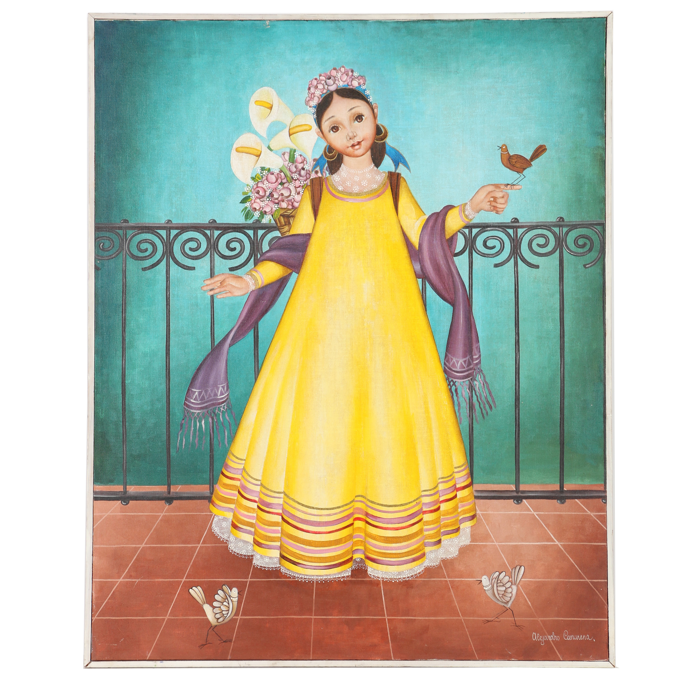 Alejandro Camarena Oil Painting