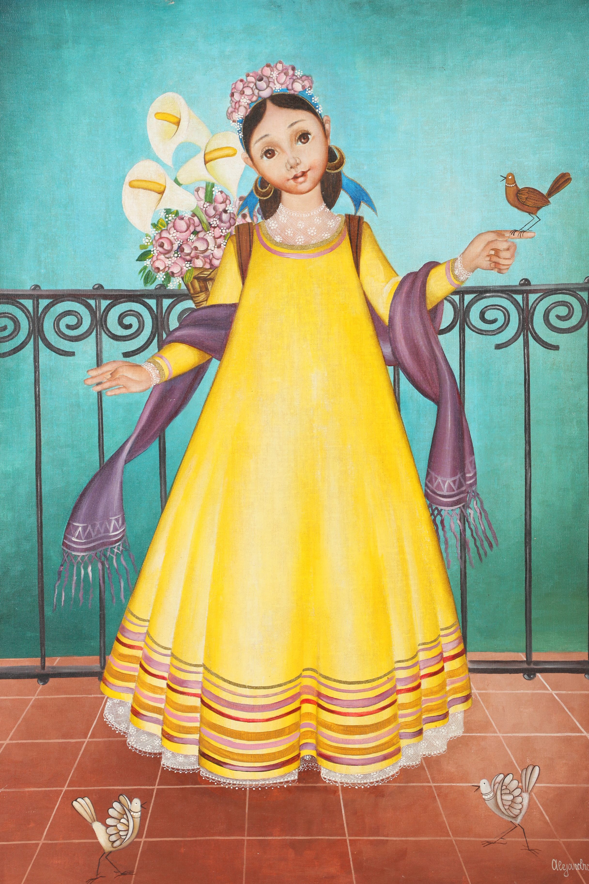 Alejandro Camarena Oil Painting