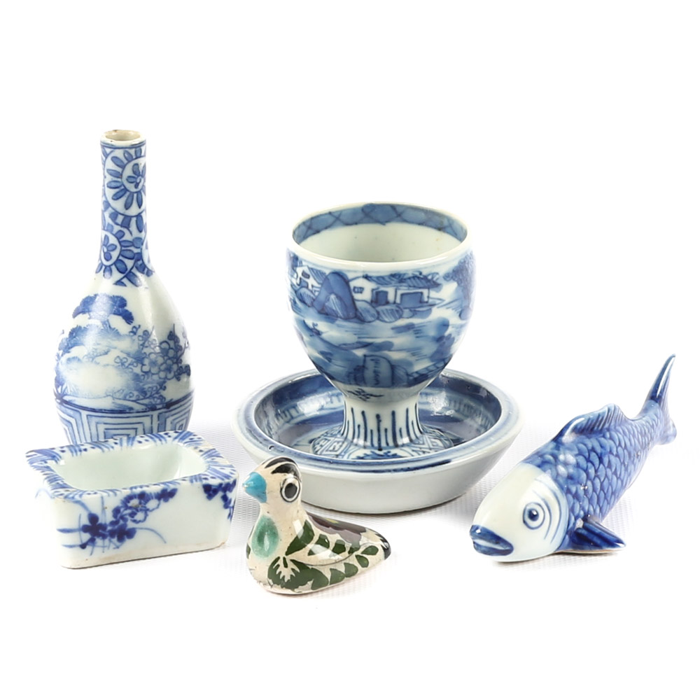 Blue and White Miniatures