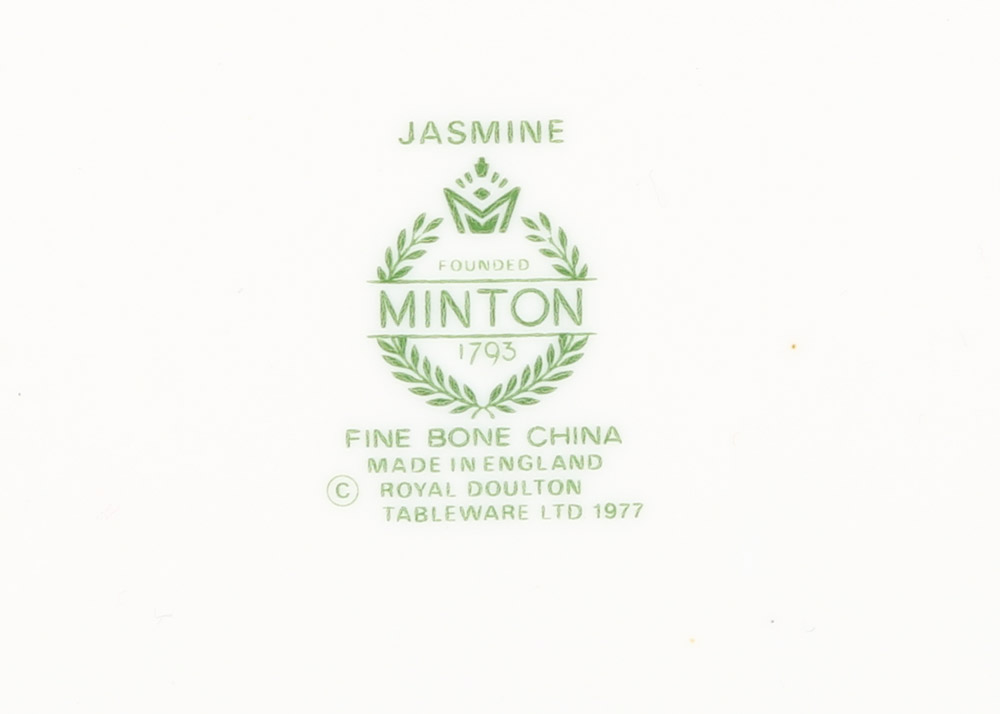 Minton "Jasmine" Dinnerware