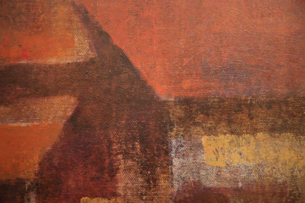 Offset Lithographic Reproduction Print After Michael Longo "Vino Nobile"