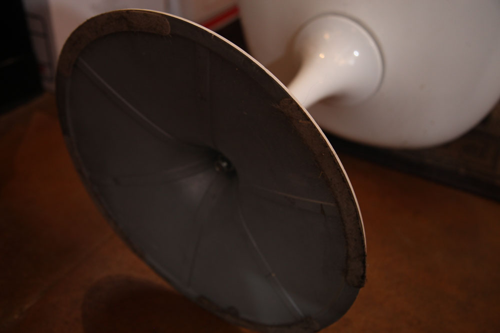 White Tulip Style Chair Pair