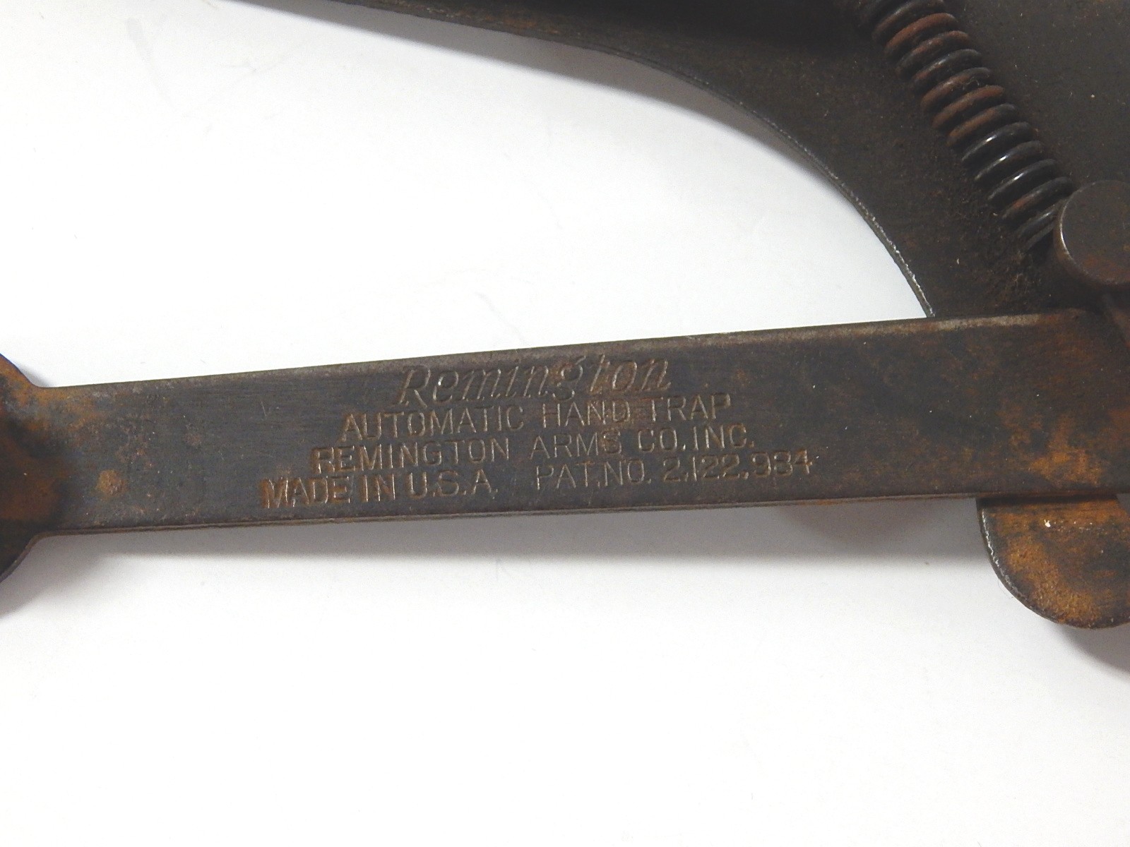 Vintage Remington Automatic Hand Trap Clay Pigeon Skeet Thrower