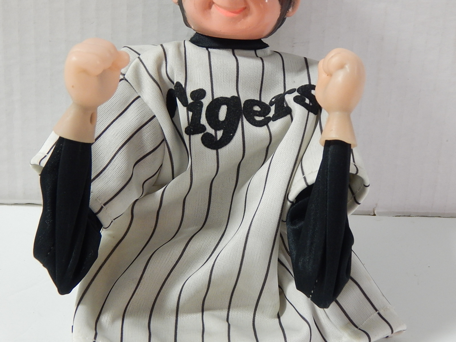 1950s HOYO Toy Punching Baseball Player Puppet - Hanshin "Tigers"