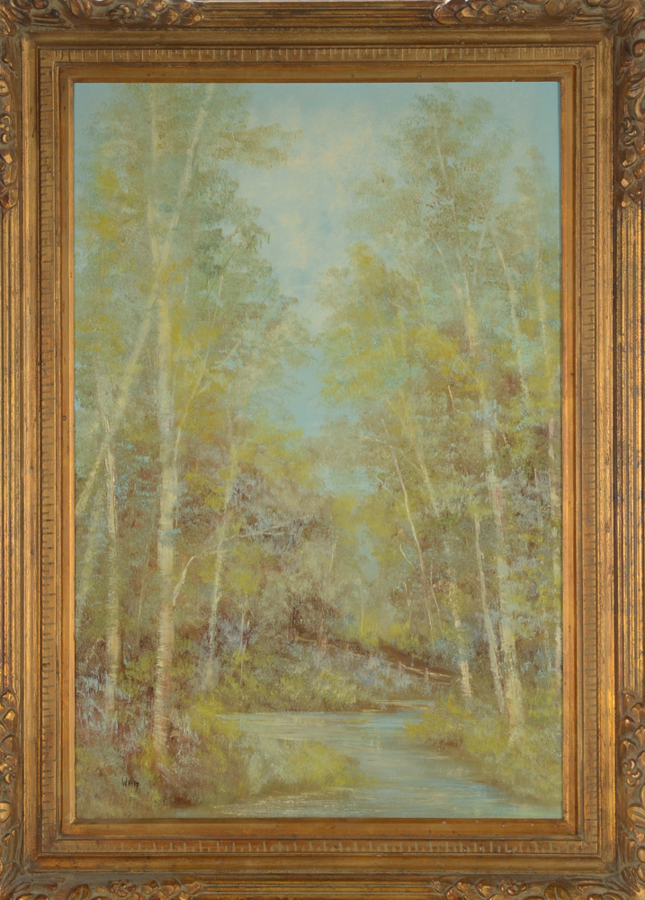 Pat Whipp Original Oil Painting of a Landscape