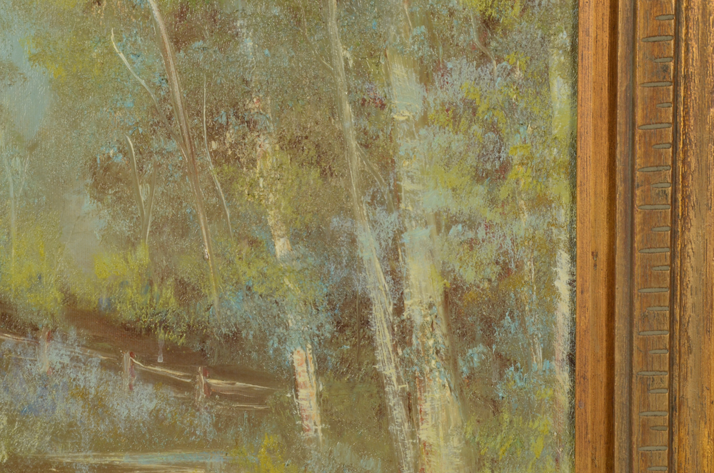 Pat Whipp Original Oil Painting of a Landscape