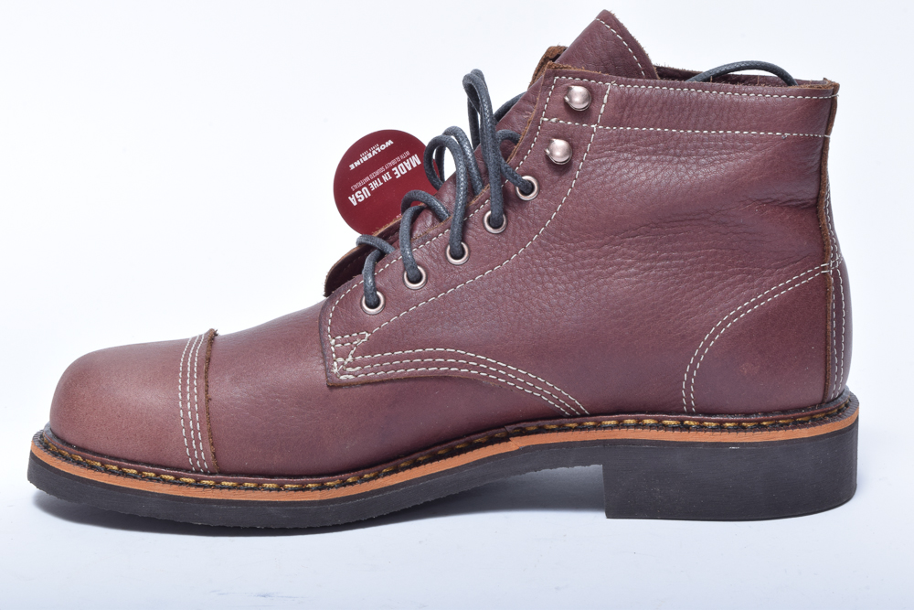 Men's Wolverine Jenson Mahogany Leather Gore-Tex Boots