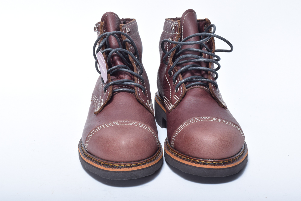 Men's Wolverine Jenson Mahogany Leather Gore-Tex Boots