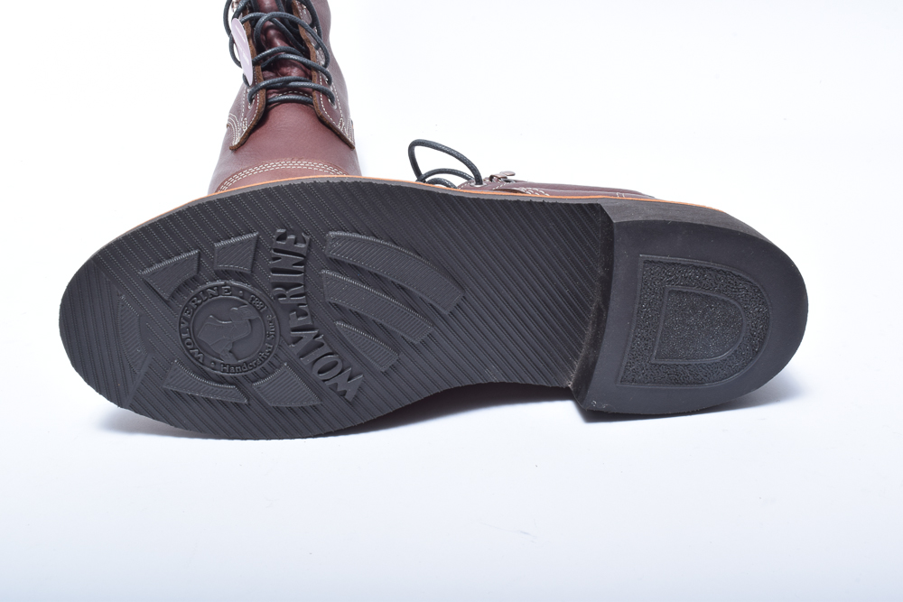 Men's Wolverine Jenson Mahogany Leather Gore-Tex Boots