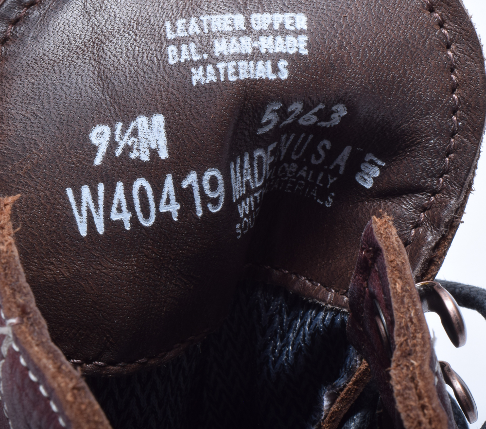 Men's Wolverine Jenson Mahogany Leather Gore-Tex Boots