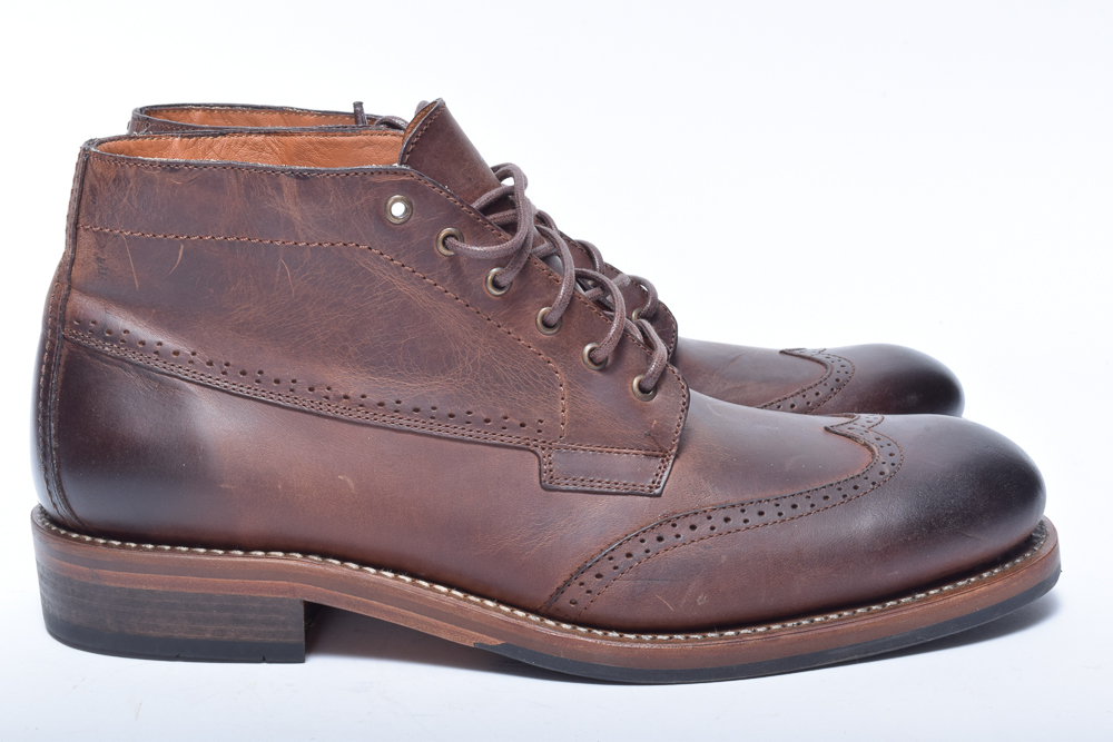 Men's Wolverine Harwell Brown Leather Chukka Boots