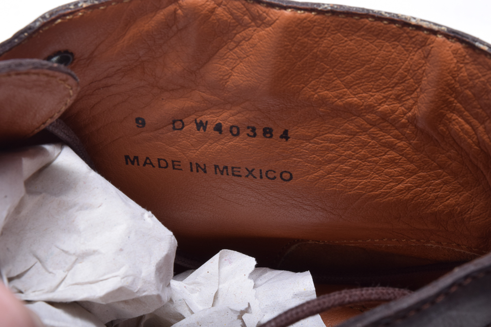 Men's Wolverine Harwell Brown Leather Chukka Boots