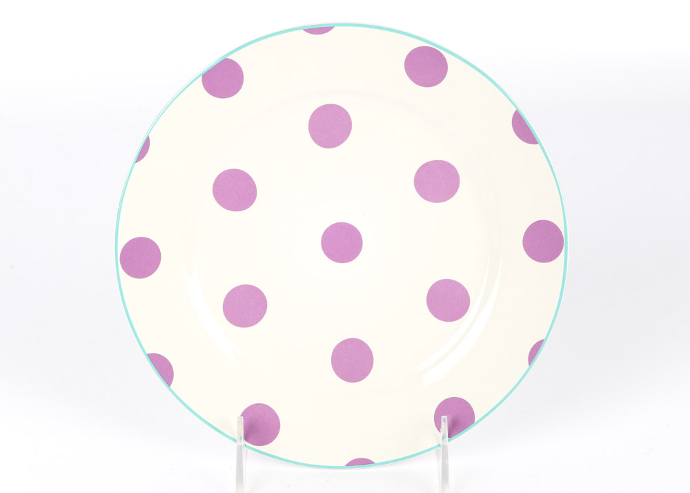 Rosanna "Party-Polka-Dots" Salad Plate Sets