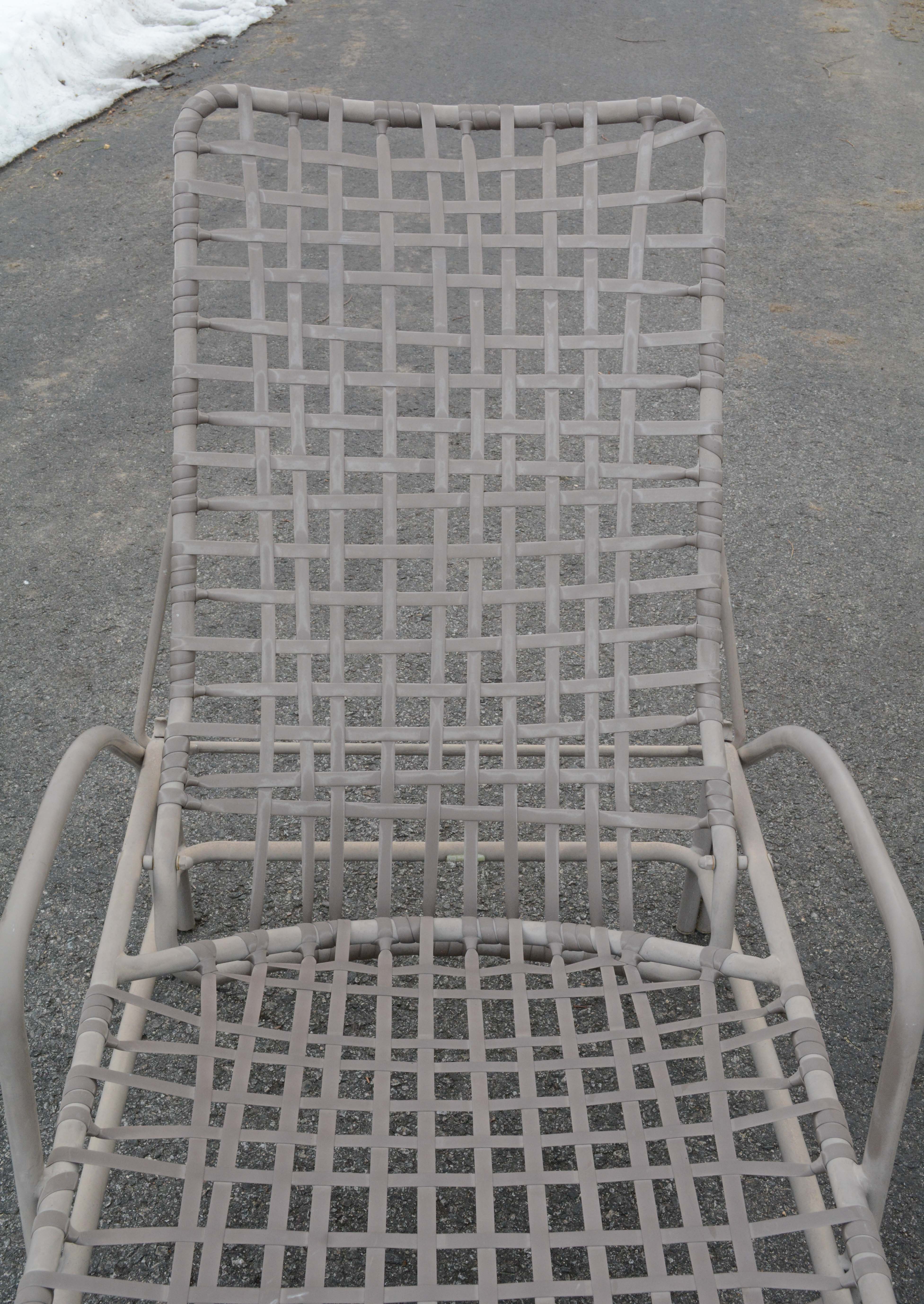 Patio Chaise Lounge Chairs Featuring Brown Jordan